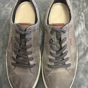 ECCO Soft 7 Men’s Brown Leather Sneakers 10US / 44EU Lace-Up